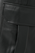 Remy Faux Leather Jumpsuit